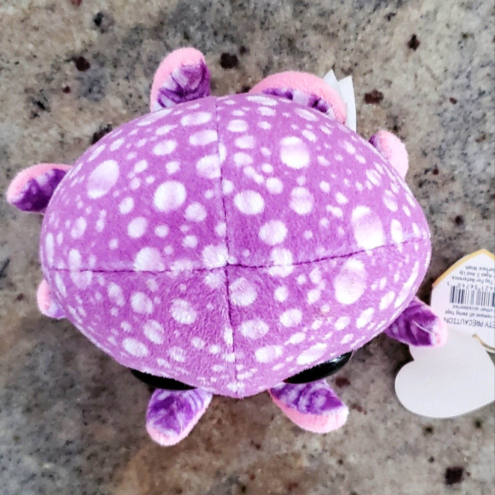 TY Beanie Boo "Legs" Purple and White Octopus 2014 (4") - NWT - Picture 3 of 10